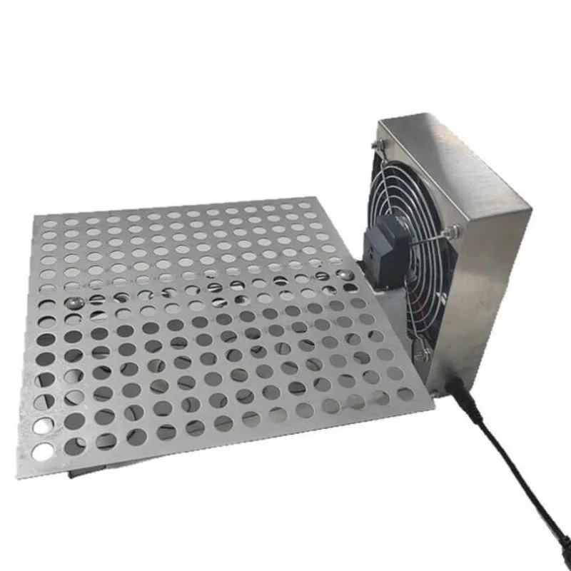 110-220V Fully Automatic Egg Waffle Blower | Infrared Induction Cooling Shaping Fan for Stall