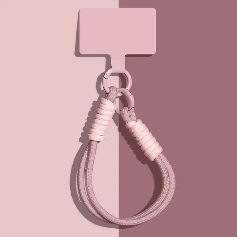 

1 шт., ремешок для мобильного телефона с блокировкой цветов, многофункциональный браслет с защитой от потери, подвесной веревкой для карточек, подвесное украшение