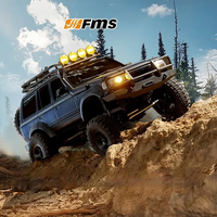 Fms Brushless Fcx18 Lc80 1:18 Pro Black Knight Power Upgrade Four-Wheel Drive Off-Road Outdoor Climbing Car Children'S Toy Gift