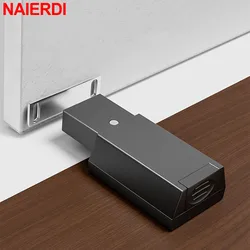 NAIERDI Cabinet Magnets Door Catch,Heavy Duty Push to Open Magnetic Cabinet Latch,Replacement Handle,Push to Open Cabinet Catch