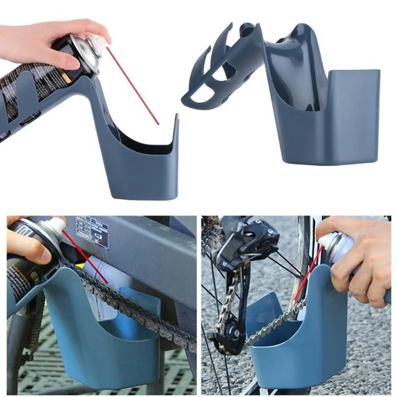 Bicycle Oil Stain Storage Tool Box, Chain Cleaning Agent, Chain Oil Anti Splash Tool Set