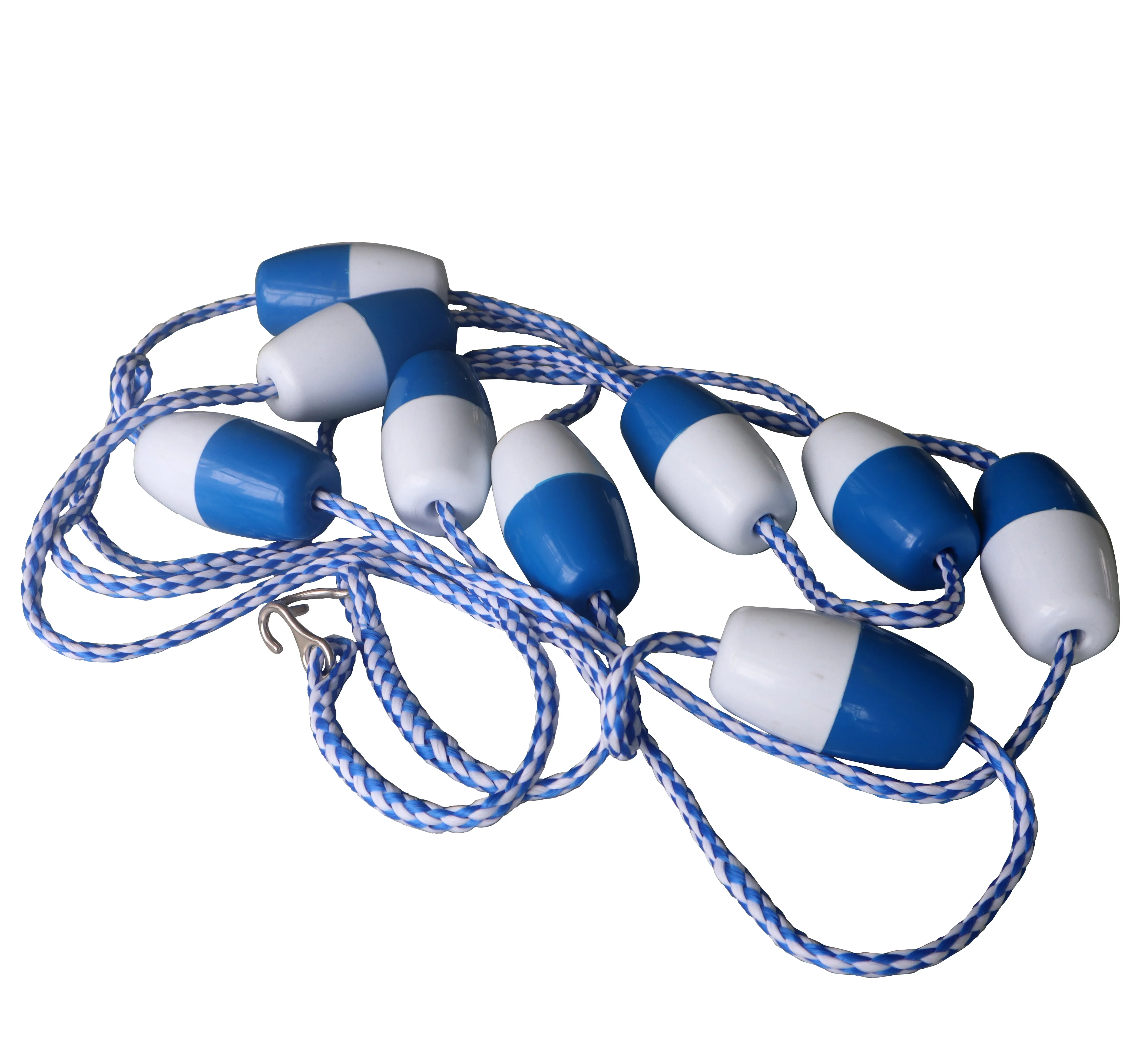 

20ft Safety Float Line Small Floats Set for Swimming Pool with Stainless Steel Hooks