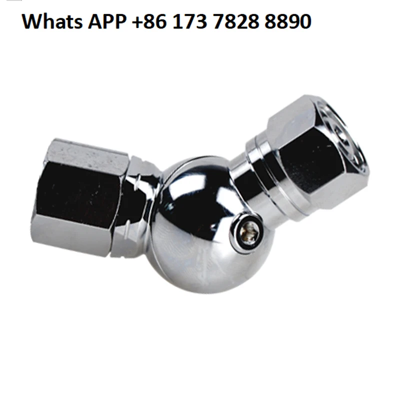Diving Respiratory Regulator Two-stage Head Universal 360 Degree Adapter, Side Hanging Diving Adapter, Brass 91.4g