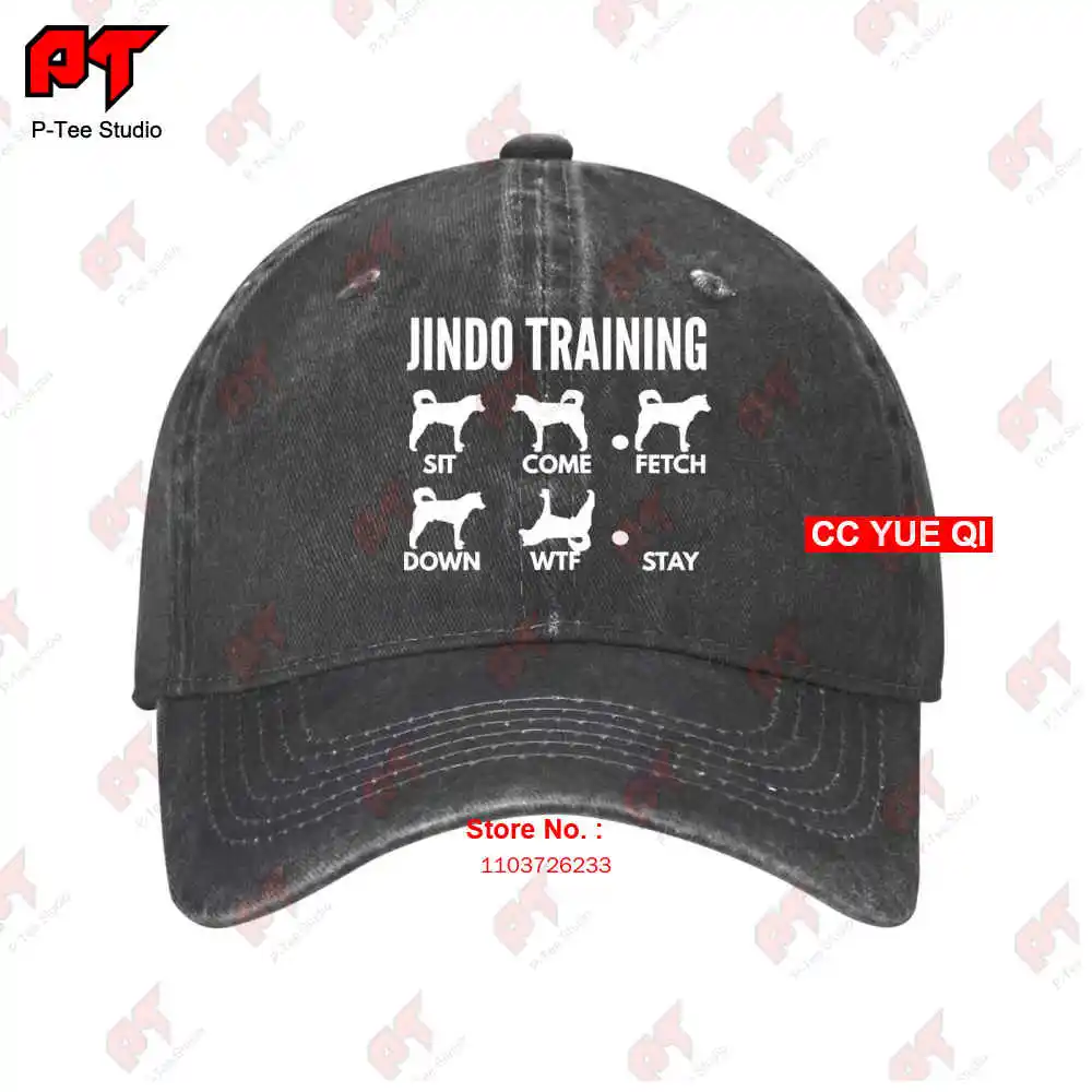 Jindo Training For Korean Jindo Dog Owners Baseball Caps Truck Cap Y6CO