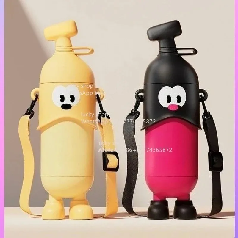 Banana Doll Thermal Insulation Water Cup for Students, Straw Cup New High Value