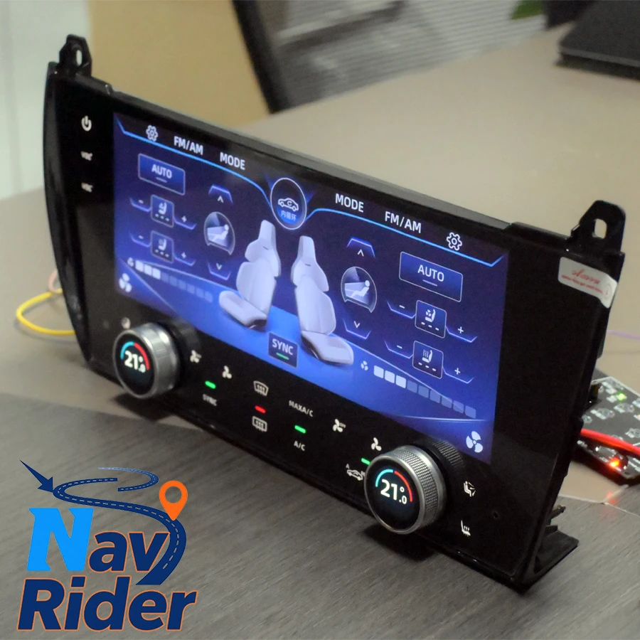 10.25inch Climate Screen AC Panel For BMW 5 Series F10 F11 F18 2010-2017 Air Condition Board Temperature Seating Control Stereo