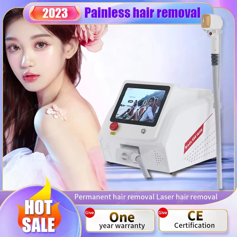 

755nm 808nm 1064nm 3 Wavelength 808nm Diode Laser 808nm Laser Hair Removal Machine for Salon