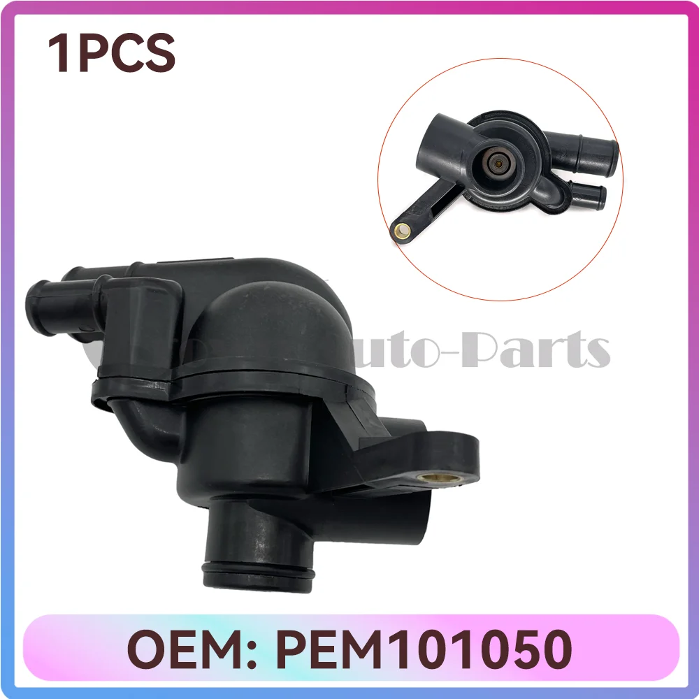 Engine Cooling Thermostat Housing PEM101050 for Freelander MG Rover 800 V6 MGZS 75 MGZT 2.0 2.5 Water Pass Thermostat