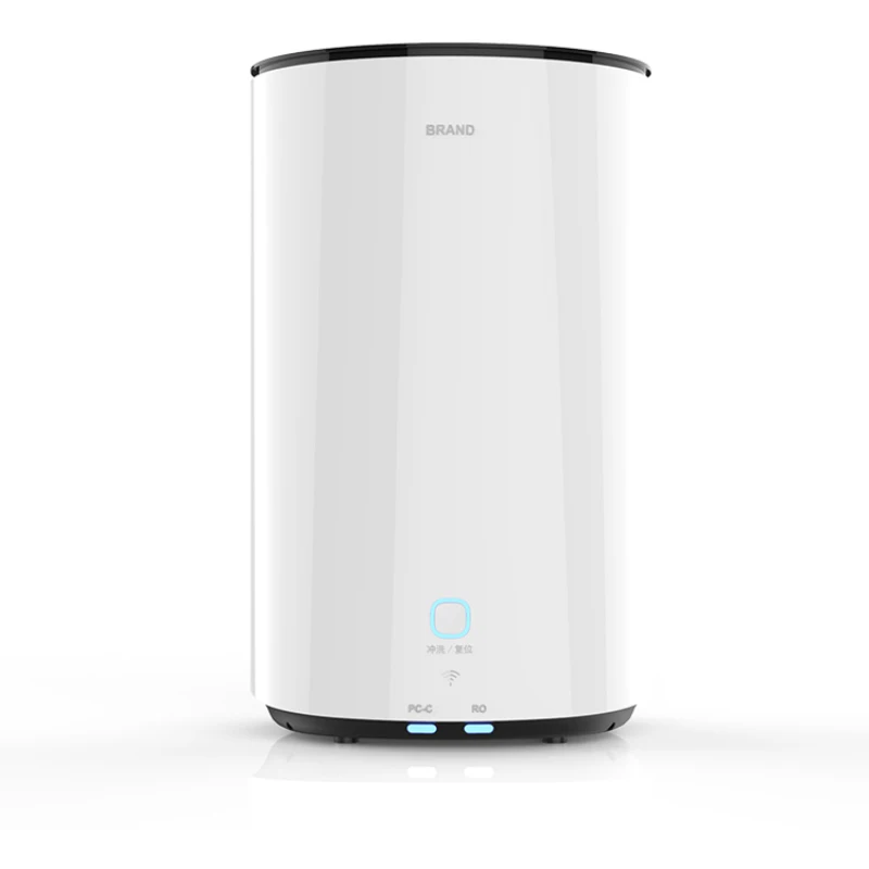 مبرد فلتر المياه المنزلي ونظام السخان تحت الحوض لتنقية المياه بالتناضح العكسي مع صنبور