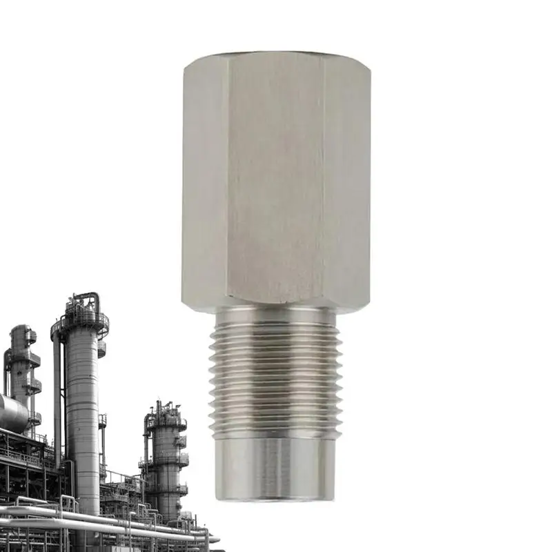 

Stainless Steel Extension Pipe Fitting Stainless Steel Sealing Tube Joints Length 2.3 Inch Thread Size M181.5 Threaded Pipe