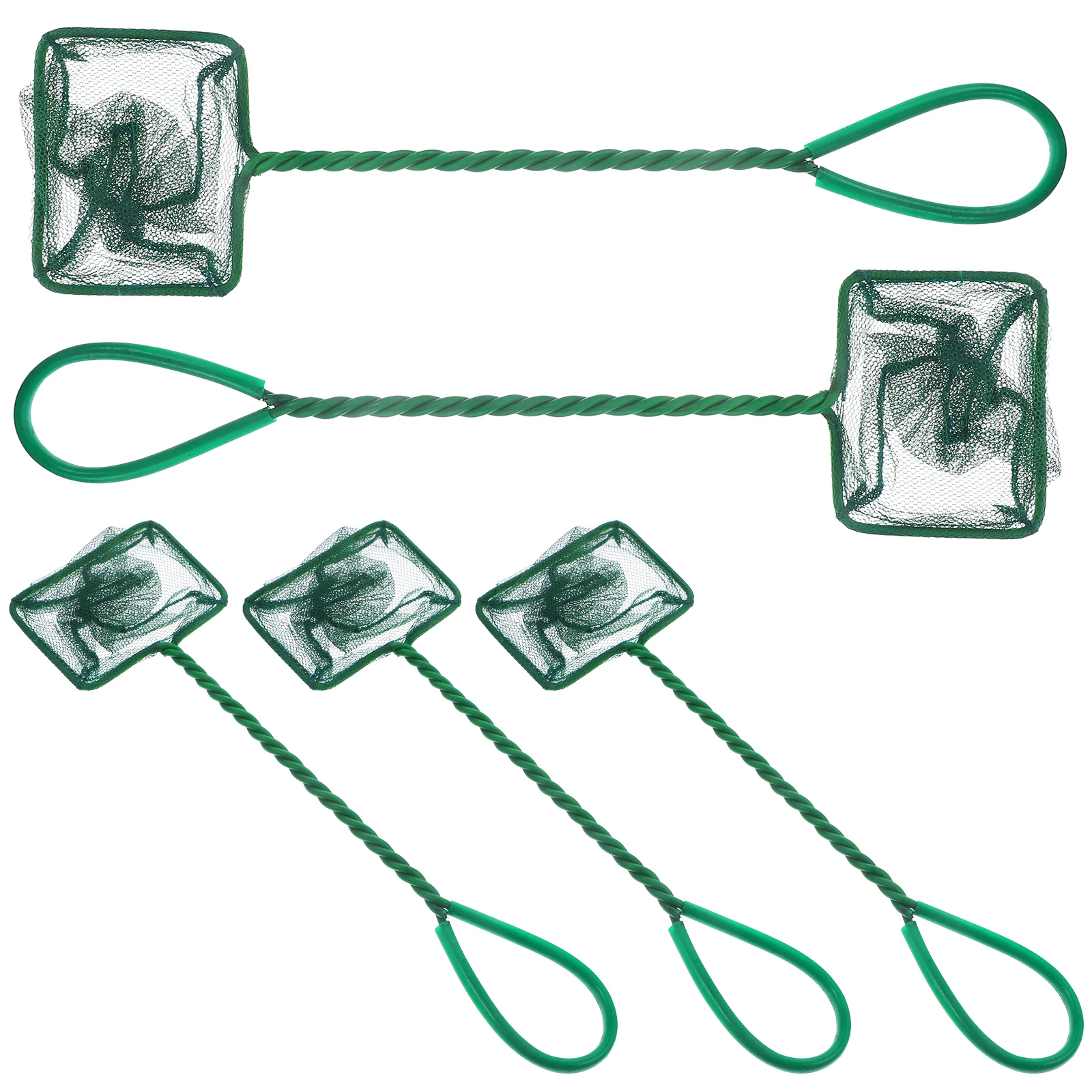 

Fishing Net Supplies Aquarium Catcher Nets Accessories Tank Green Small Skimmer