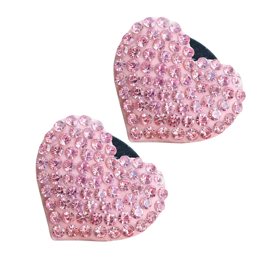 2 قطعة على شكل قلب سيارة معطّر الهواء كليب رائحة زخرفة ديكور داخلي تصميم فاخر العطر الناشر سيارة كليب