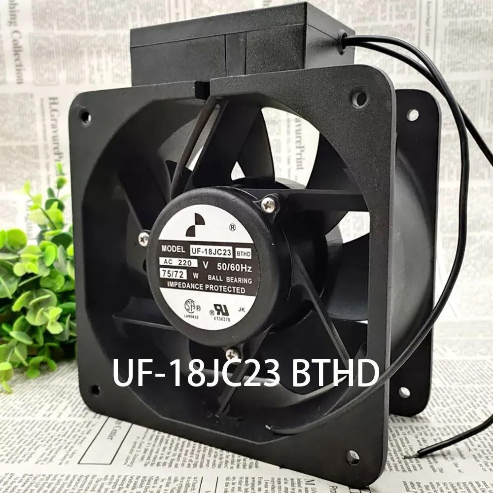 New radiator UF-18JC23 BTHD 230V 75/72W 180*180*90MM high air volume fan