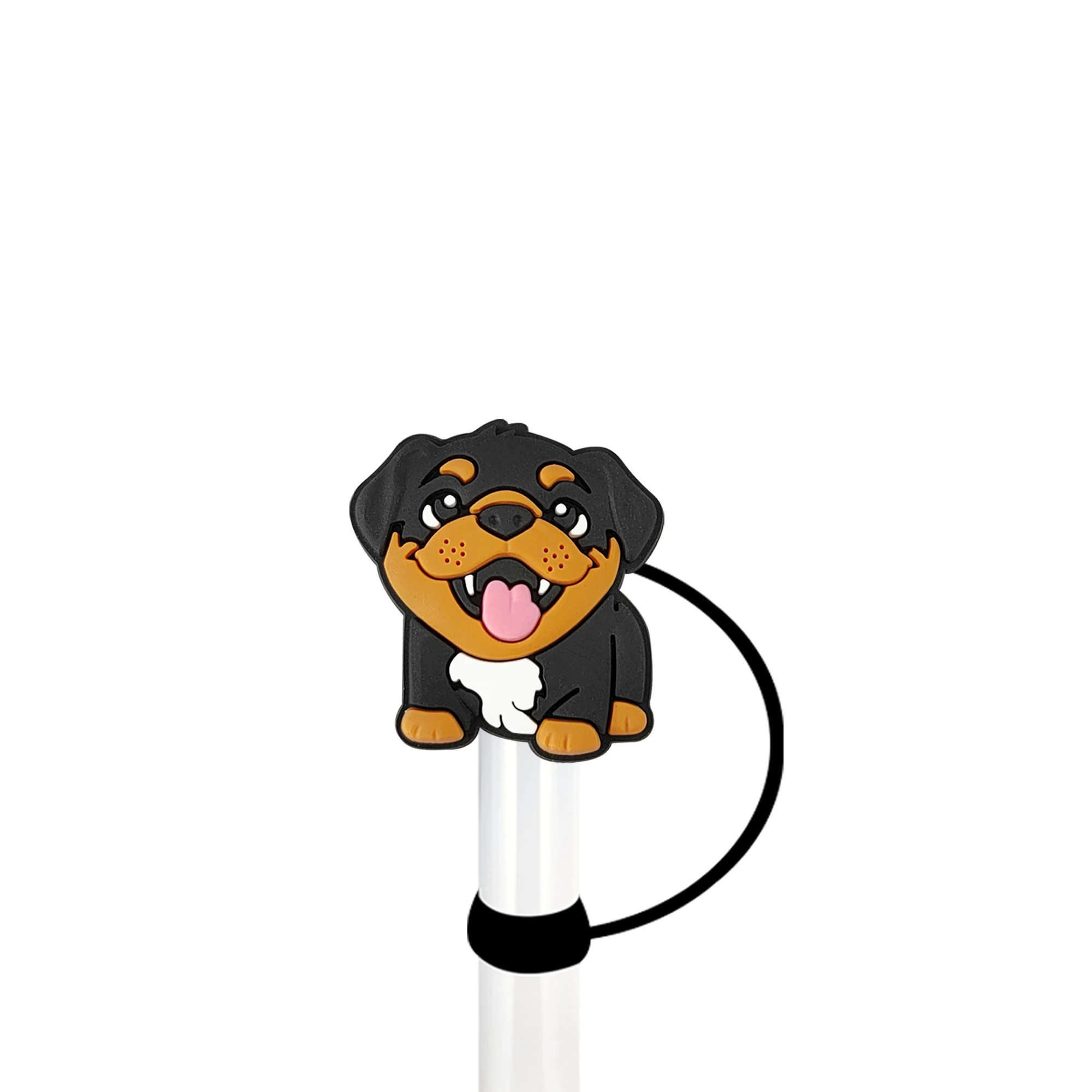 1-12pcs Dog Husky Animal Lid A - Training Cup Straw 评论和价格