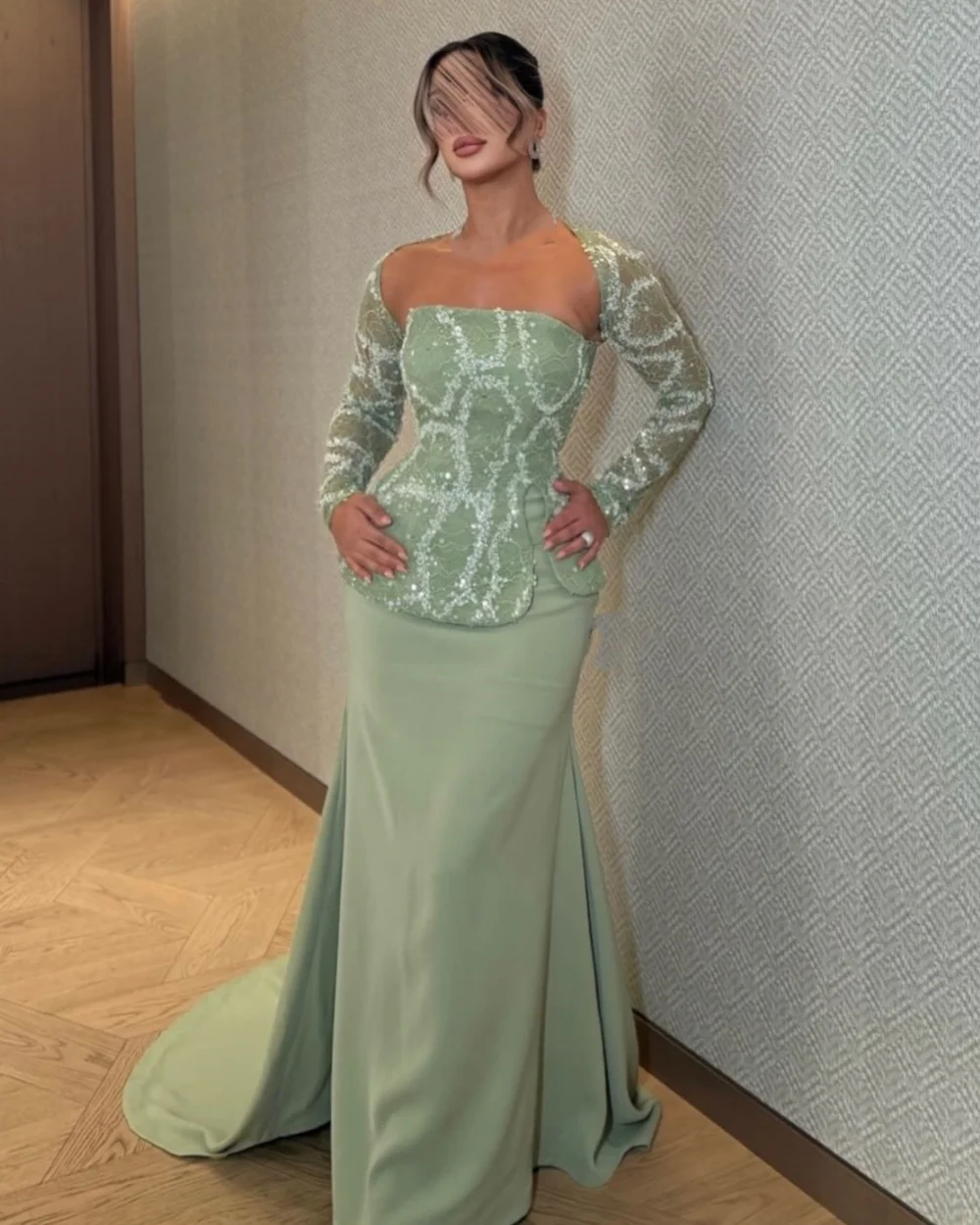 

Индивидуальные современные стильные блестящие джерси с бисером и блестками Русалка с открытыми плечами Длинные платья на заказ Одинаковые платья для особых случаев