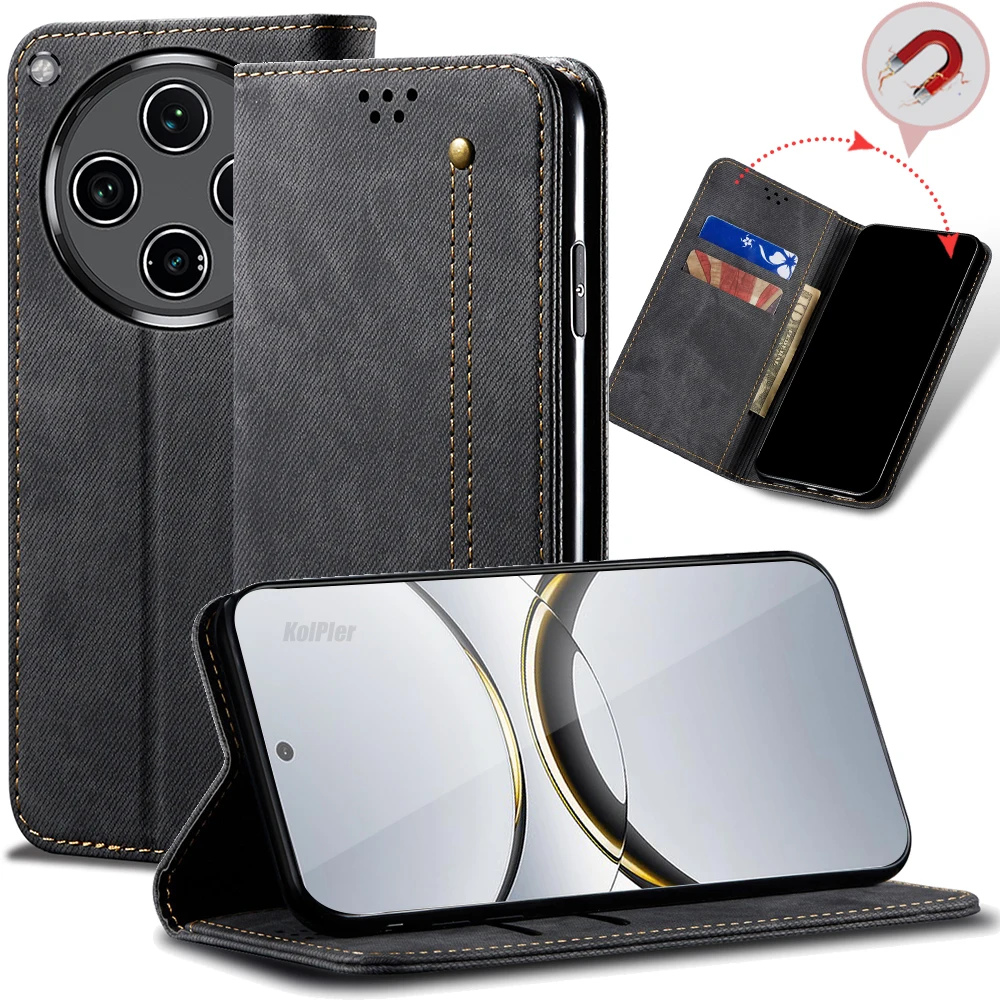 Luxury Leather Flip Wallet Case For OPPO FIND X8 PRO / FINDX8 Card Slot Stand Magnetic Phone Cover House For FINDX8PRO Bag