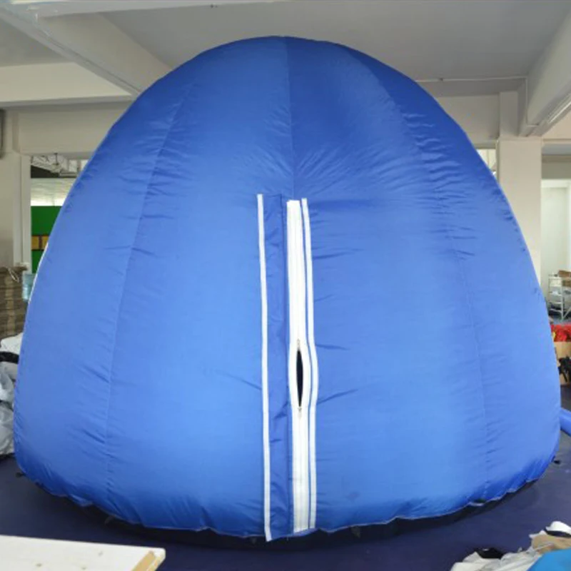 

5m Blue Inflatable Planetarium Dome Inflatable Projection Dome Tent For School Education