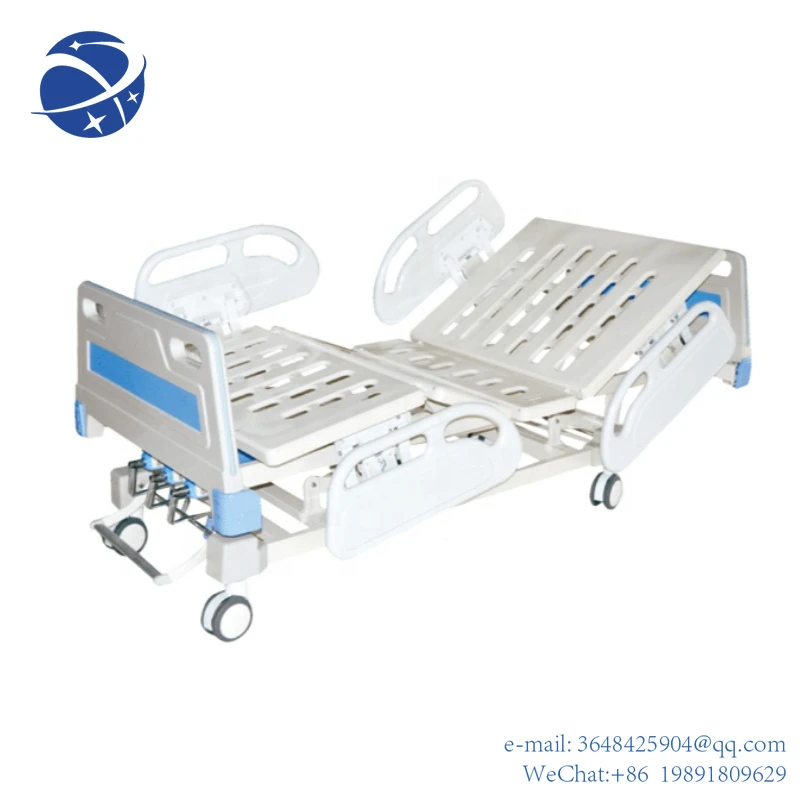 

Manufacturer Directly Supply 3 Cranks Manual Patient Medical Bed for Hospital