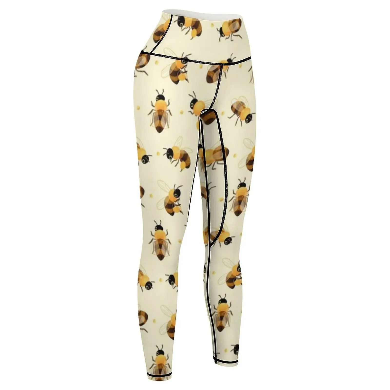 Honey bees Leggings Women's sports harem pants Womens Leggings