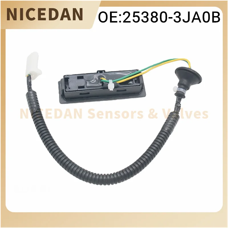 

25380-3JA0B Rear Trunk Lid Release Switch For Nissan Pathfinder 2013-2019 253803JA0B Automobiles Spare Parts 25380 3JA0B