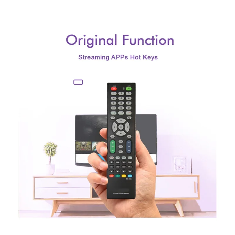 -A96Z Universal Remote Control RM-014S+ Multi-Device Compatibility Easy Setup For TV, DVD