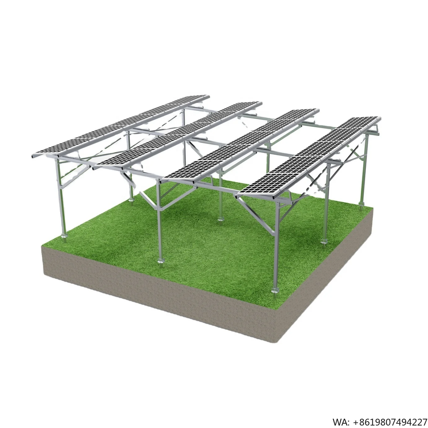 

1mw Farm Structure Solar Mount
