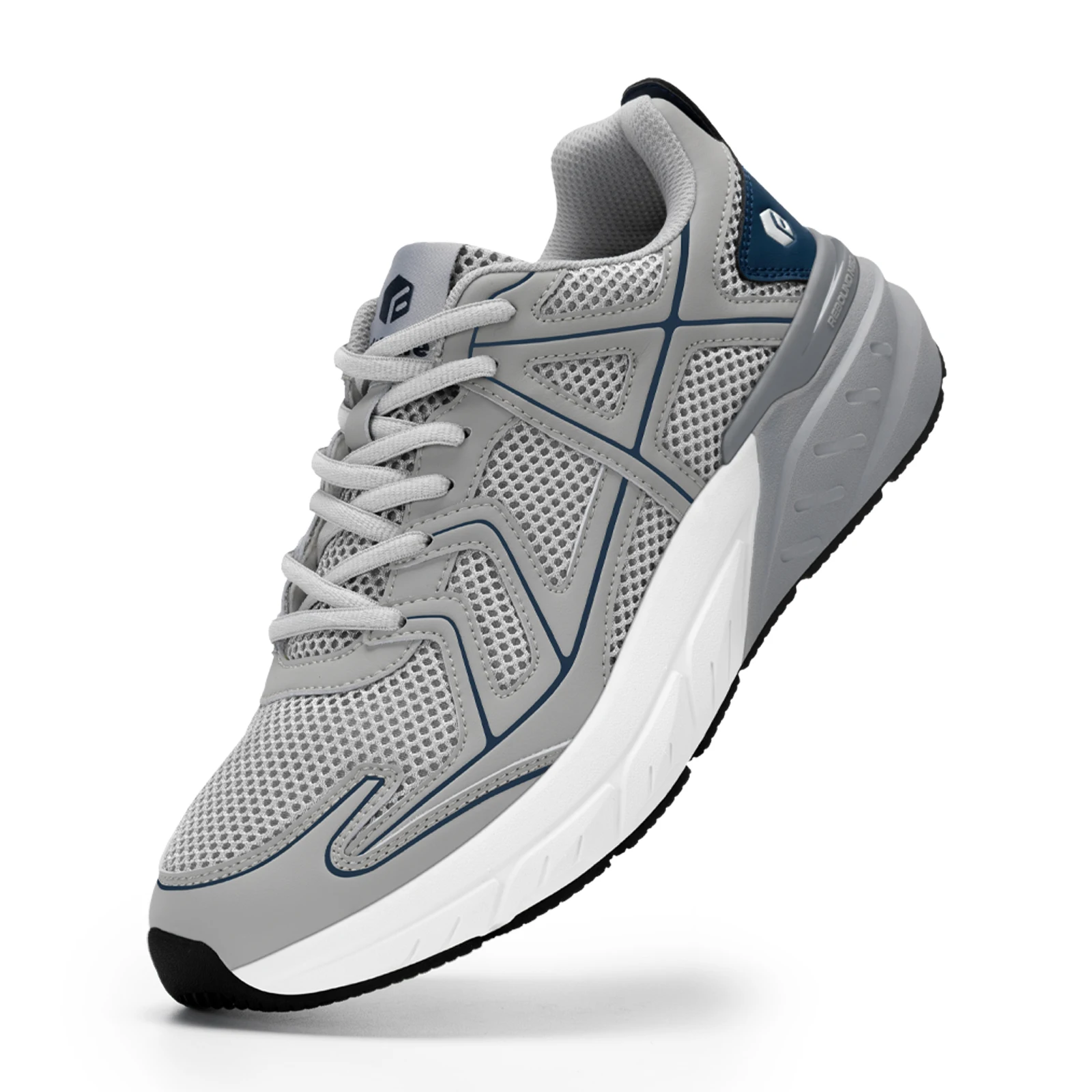 

Fittington Walking Shoes For Man Wide Width Thicker Cushioning Sneaker Extra Wide Shoes Men Bouncy Shoe Workout Gym Athletic