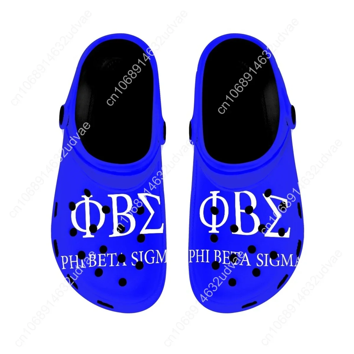 Moda blu Phi Beta Sigma diapositive pantofole Sorority regalo estate Casual moda sandali donna antiscivolo spiaggia Hotel scarpe da passeggio