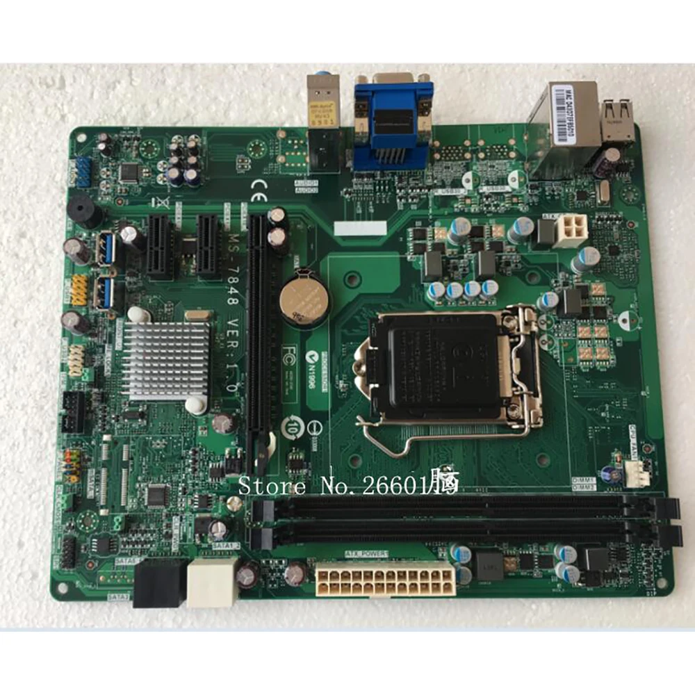 Placa base para MS-7848, versión: 1,0, 1150, completamente probada