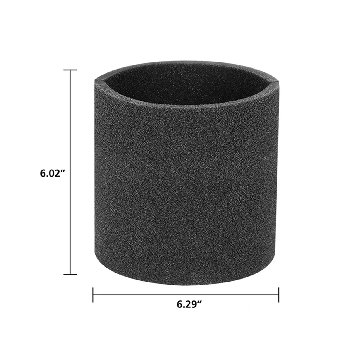 A07G-6 Pack 90585 رغوة كم VF2001 مرشحات استبدال رغوة لمتجر مكنسة كهربائية مكنسة كهربائية، استبدال الأجزاء 9058500