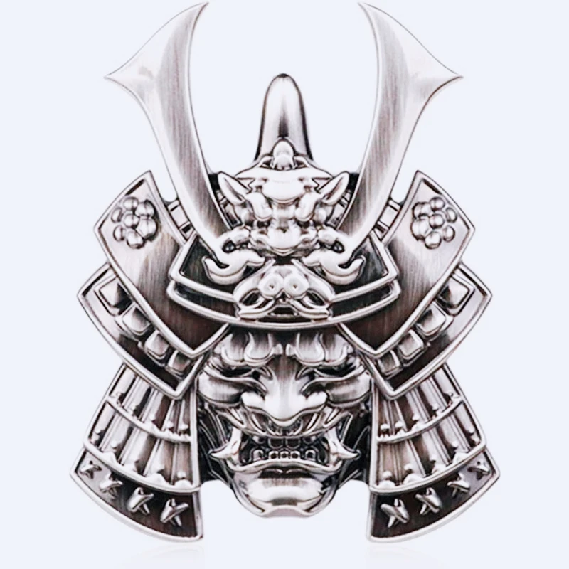 

Dsycar 3D Skull Emblem, Japanese Samurai Metal Car Stickers Decal Emblem for Automotive, Truck, Motorcycle 15CM PVC