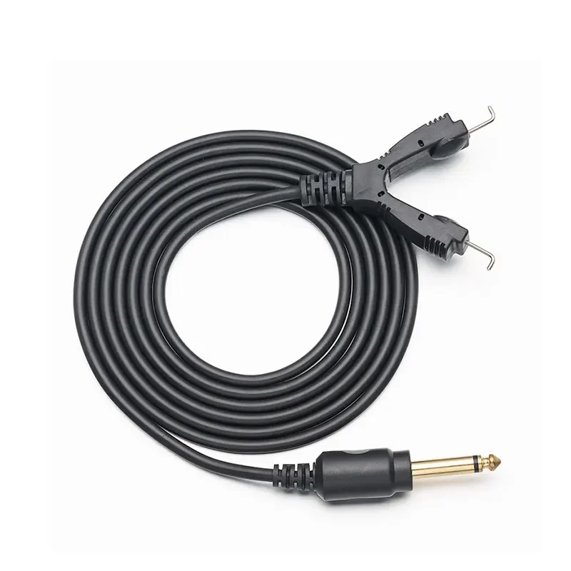 

Огнестойкий силиконовый шнур с зажимом для татуировки, высококачественный мягкий кабель для татуировки длиной 2 м для источника питания тату-пулемета