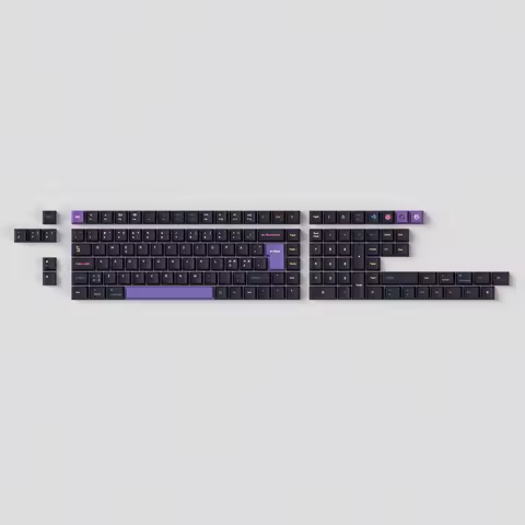 Keychron ISO Layout Cherry Profile Keycaps for Custom Mechanical Keyboard Dye-Sub PBT Full Set Keycap Set Developer