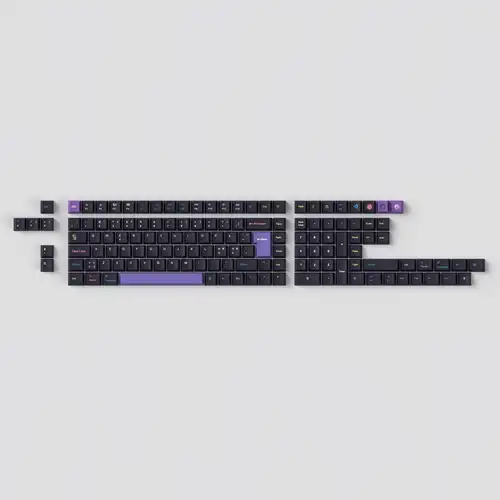 Imagen 2 del producto Keychron ISO Layout Cherry Profile Keycaps para teclado mecánico personalizado Dye-Sub PBT juego completo de teclas desarrollador