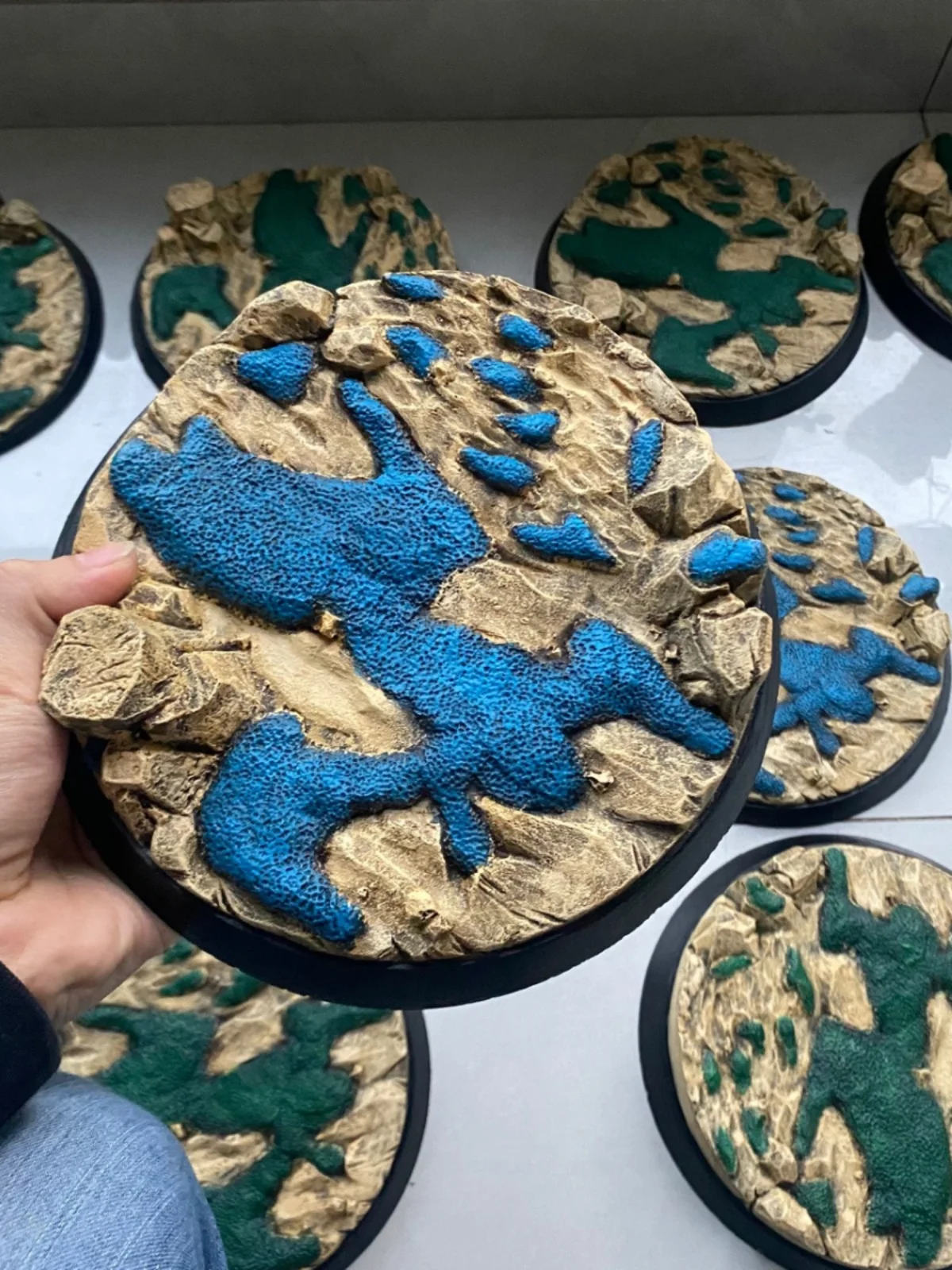 

Универсальная подставка для фигурок, подходящая для моделей и фигурок в пиратском стиле, а также для скульптур из смолы