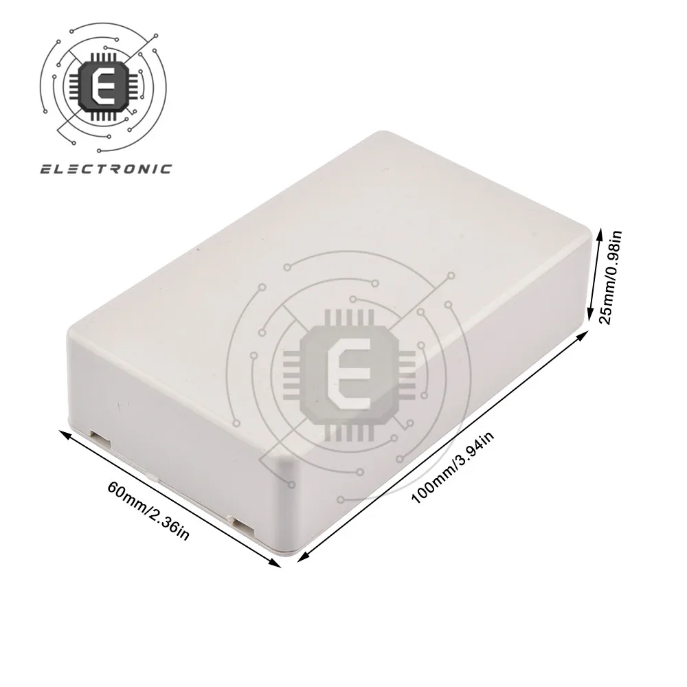 10pcs 100X60X25MM Plastic Waterproof Cover Electronic Project Instrument Enclosure DIY Box Case Housing