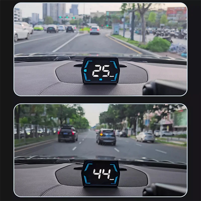 

G20 Автомобильный HUD Спидометр — цифровой GPS-компас с сигнализацией превышения скорости, дисплей с большим шрифтом для автомобилей/грузовиков/автобусов