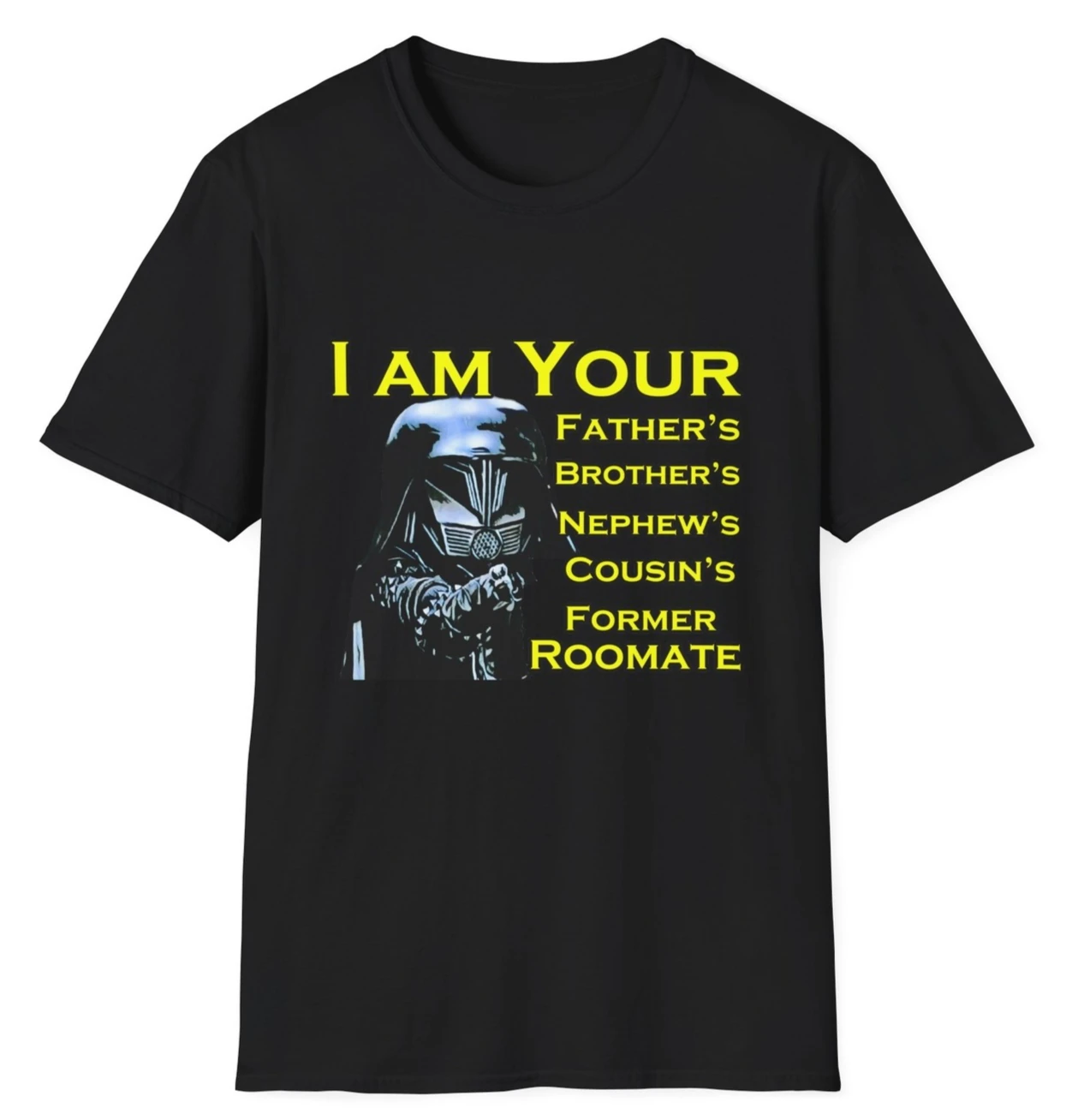 Funny Dark Helmet Spaceballs Unisex T-Shirt | Sci-Fi Comedy Graphic Tee | Unique Gift for Movie Lovers & Daily Wear