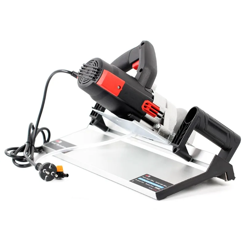 45 degree track saw system large format porcelain tile porcelain ceramic miter chamfering cutting machine cutter