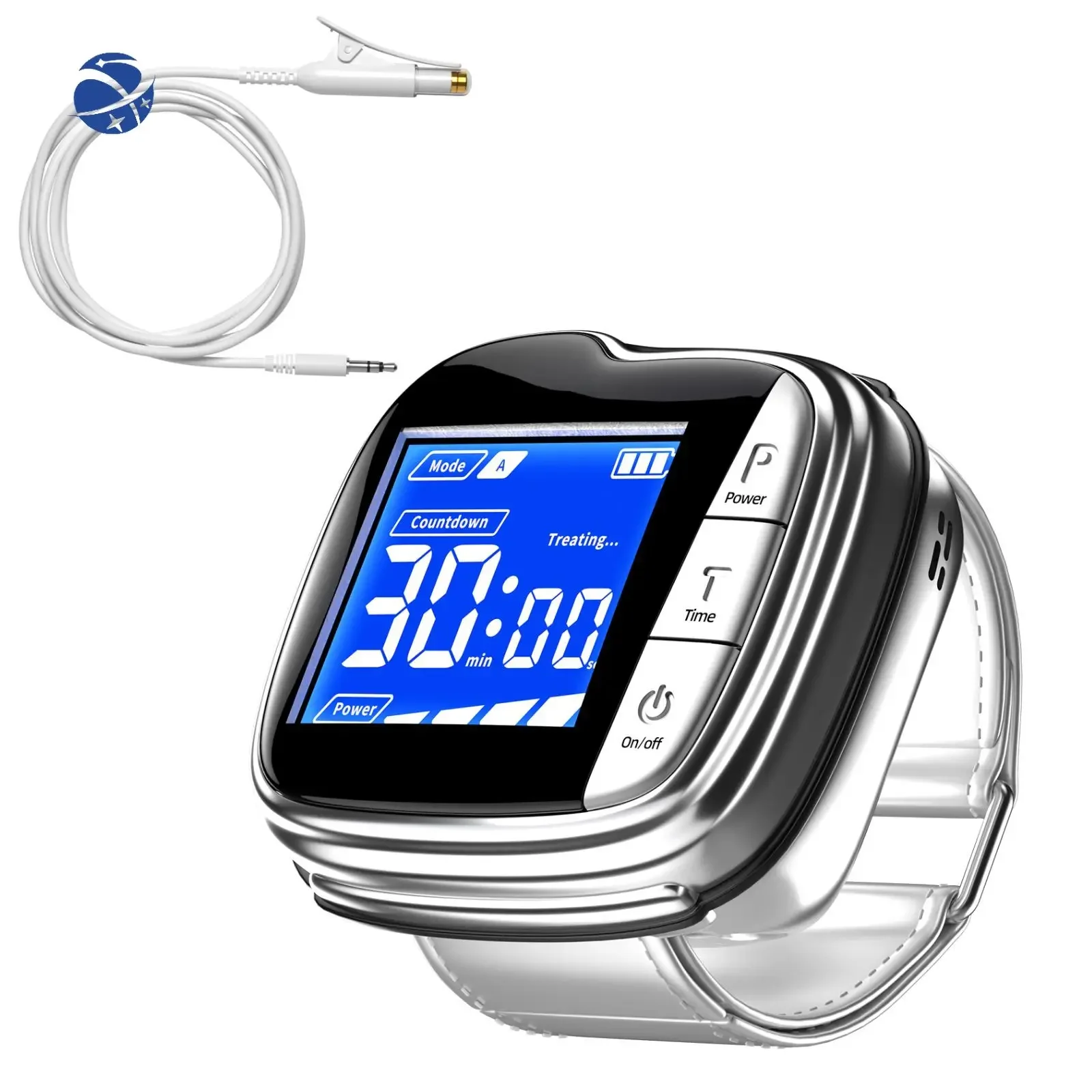 

hypertension 650nm lllt laser infrared therapy apparatus products for the elderly blood irradiation wrist watch