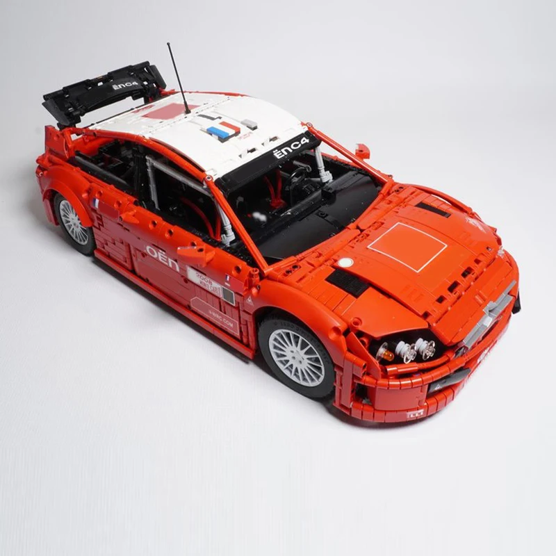 سرعة سباق السيارات نموذج MOC قوالب بناء C4 WRC رالي سباق السيارات وحدات التكنولوجيا الهدايا عطلة تجميع ألعاب أطفال البدلة