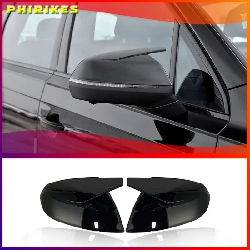 

For Audi Q5 SQ5 Q7 SQ7 Carbon Fiber Look Rear View Mirror Cover 2016 20107 2018 2019 Q5 Q7 Mirror Cover