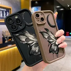 Case for Samsung Galaxy A22 A23 A31 A51 A71 A03 A03S A12 A13 A30 A20 A04E A10S A20S A32 4G M54 Soft Silicone Butterfly Cover