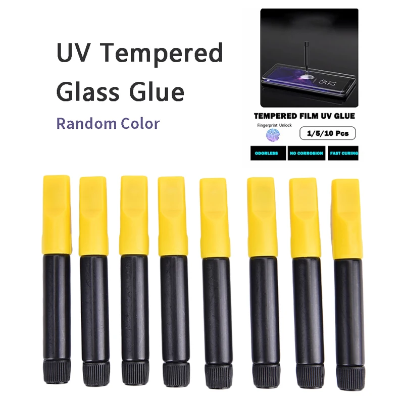 Tempered Glass Glue Screen Protector UV Liquid For All Mobile Phone Adhesive 3D Curved Tempered Glue Edge Full Cover Glass Glue