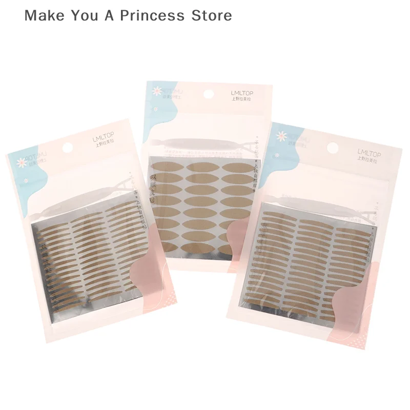 240 pezzi adesivo palpebra invisibile adesivi doppia palpebra trasparente autoadesivo doppio nastro per occhi strumenti per il trucco degli occhi delle signore