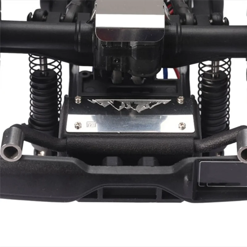 B50B-For 1/18 Trx-4 Climbing Car Upgrade Universal Model Metal+Plastic Simulation Fuel Tank+Exhaust Pipe.