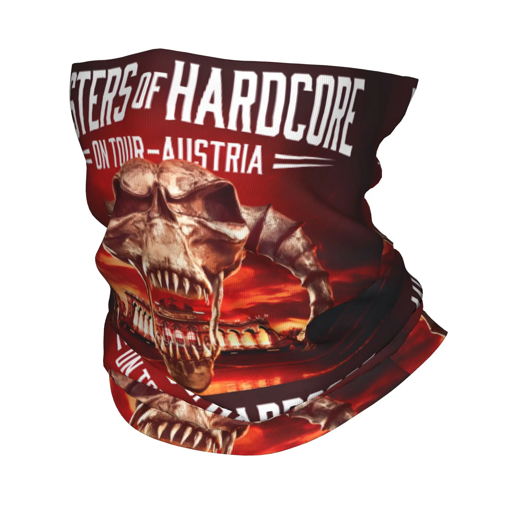 

Пользовательские музыкальные гетры с логотипом H-Hardcores для женщин и мужчин, ветрозащитный зимний шарф-бандана для пеших прогулок