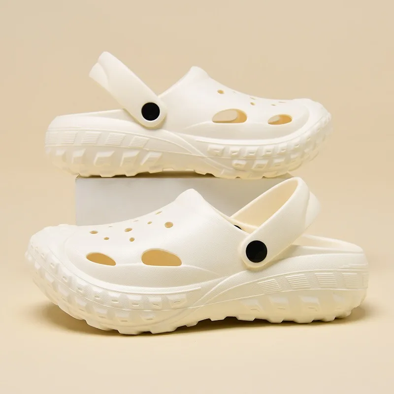 Ladies Wear Thick-soled Non-slip Closed-toe Sandals in Summer Anti-odor Durable Breathable Beach Sandals