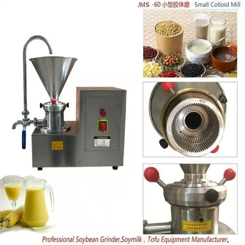 

Food Grade Sesame Grinding Mill Peanut Cocoa Butter Making Machine Colloid Mill