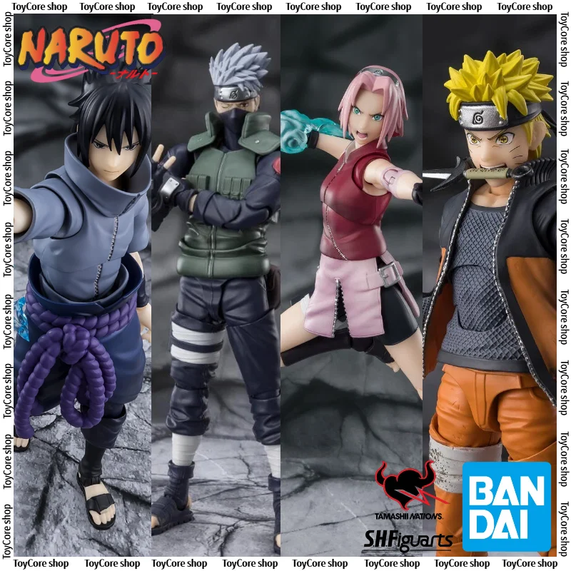 Itachi Uchiha SH Figuarts Actionfigur Naruto 1/12 Maßstab Bandai Original Bewegliches Sammlerstück Anime-Modell